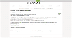 Desktop Screenshot of fonzi.pl